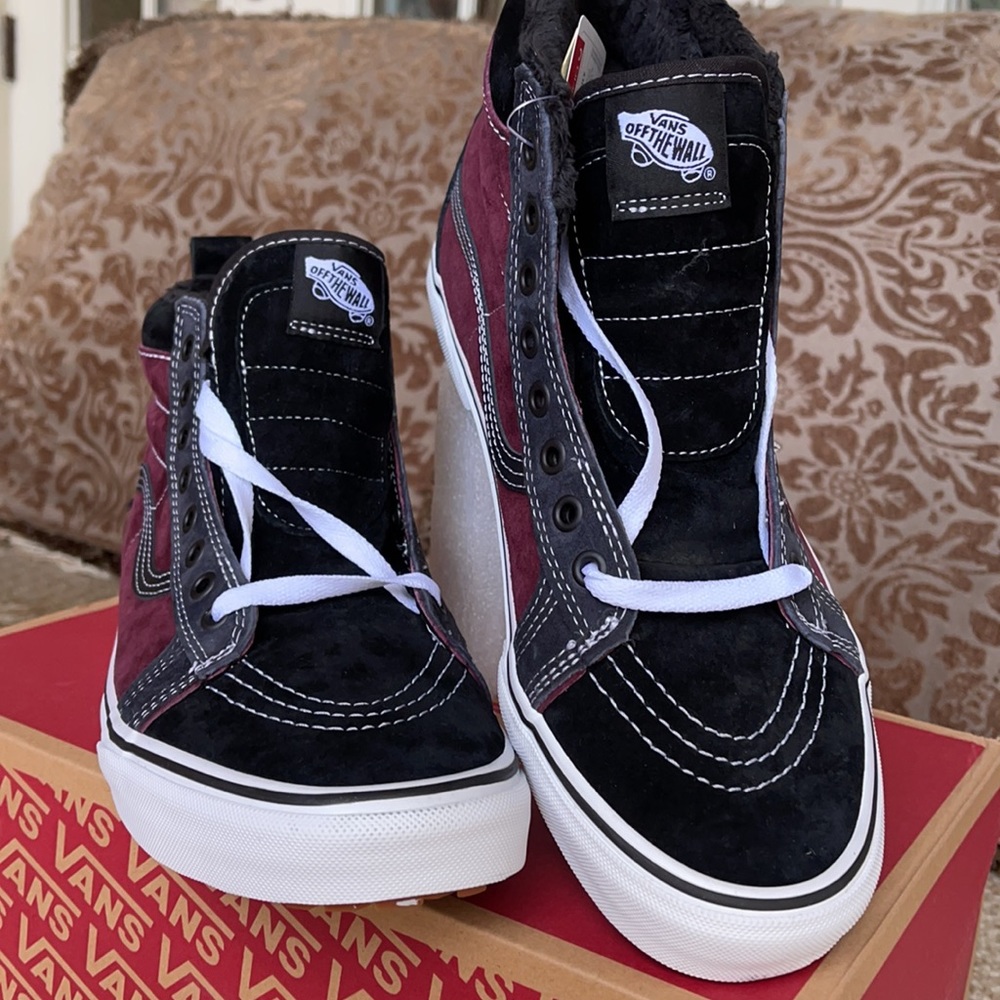 Vans Men’s Sk8-Hi Mte Port Royal/Black Boots Cold Weather Sneakers - Picture 9 of 16